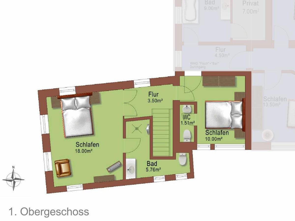 Ferienhaus Oberstaader Fewo Maisonette Ohningen Exterior photo