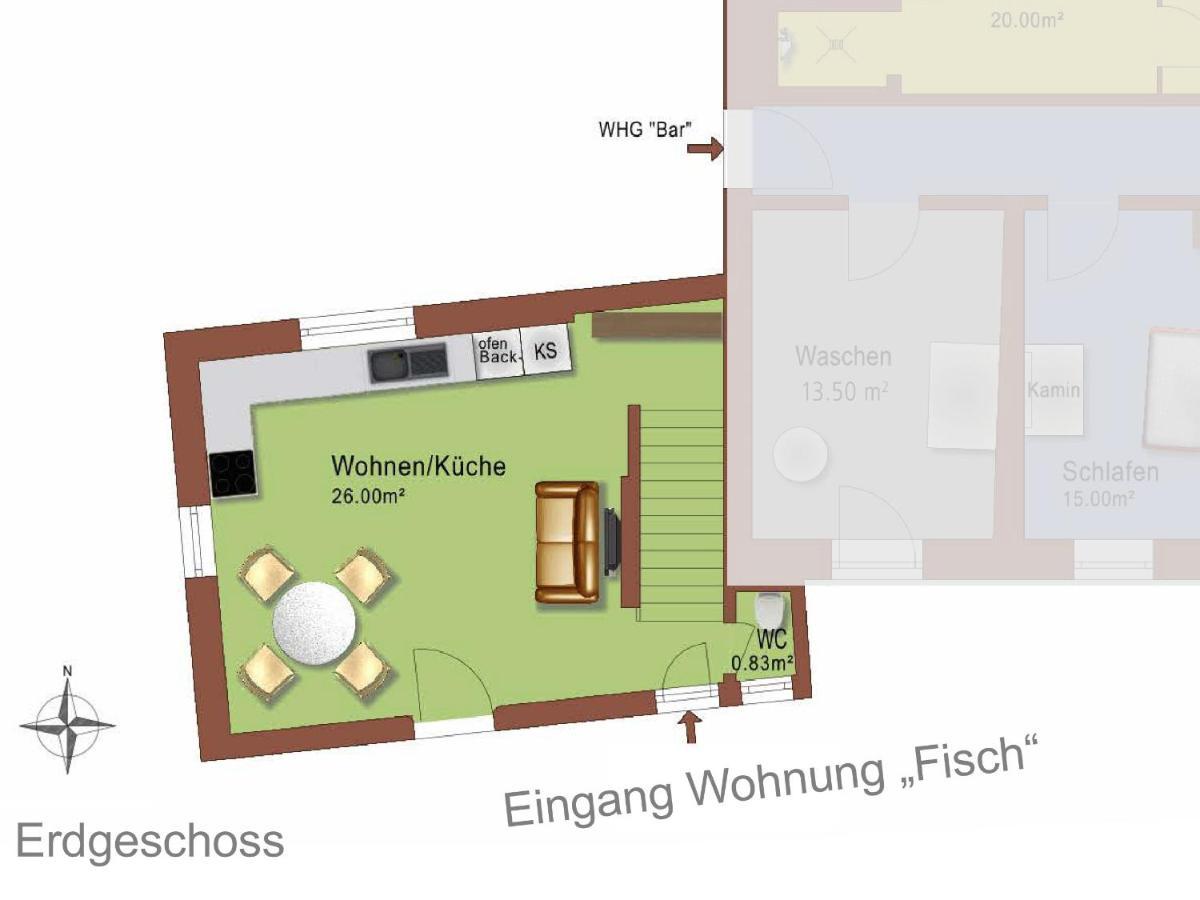 Ferienhaus Oberstaader Fewo Maisonette Ohningen Exterior photo